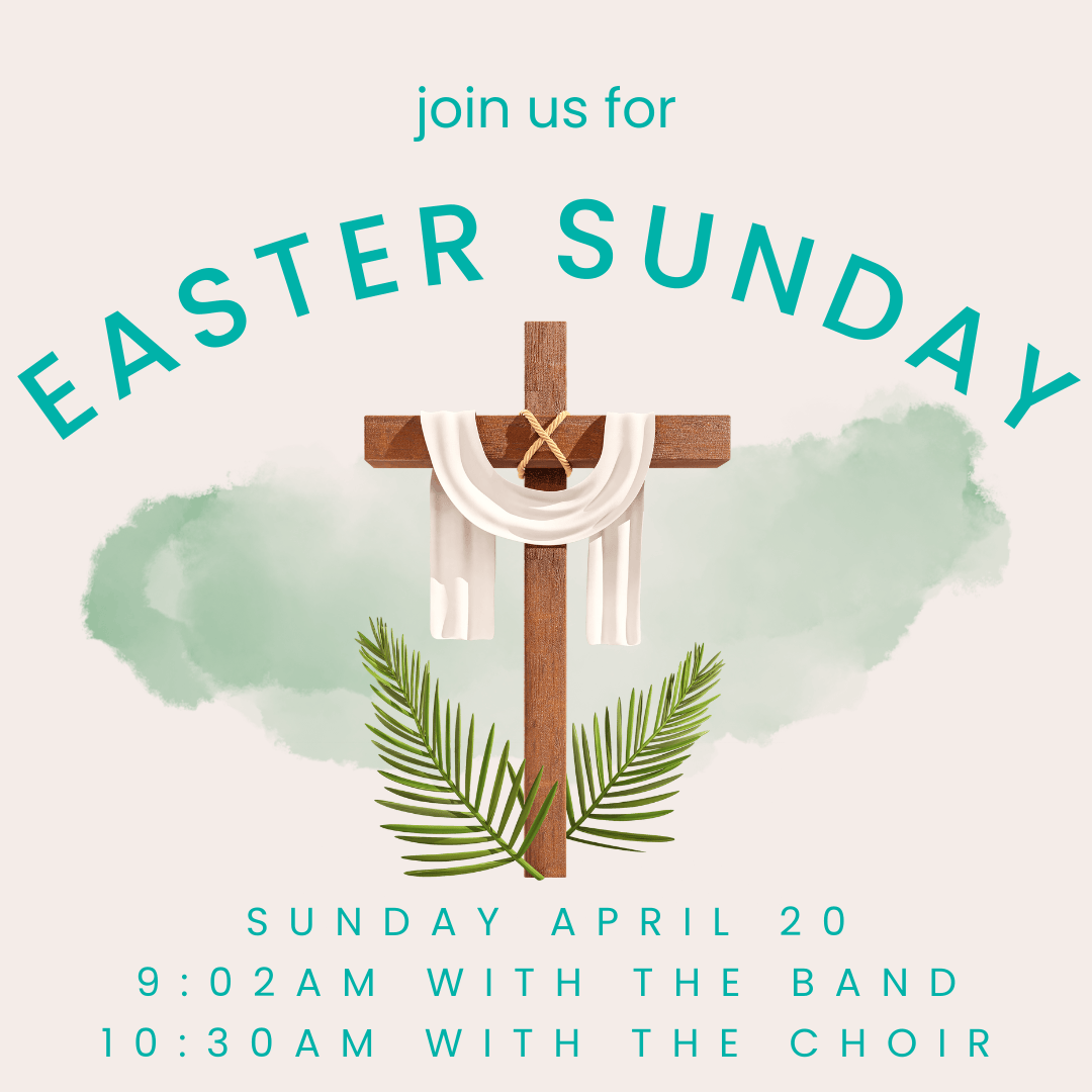 Easter Sunday services 2025