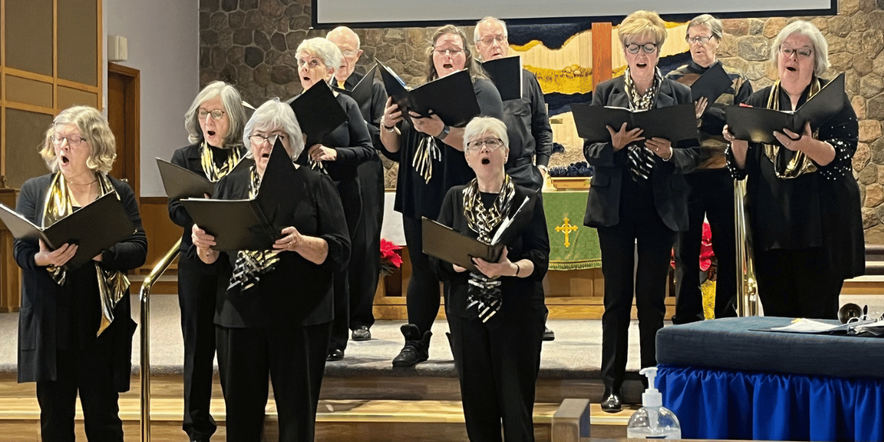 Christ First Choir on a Sunday morning